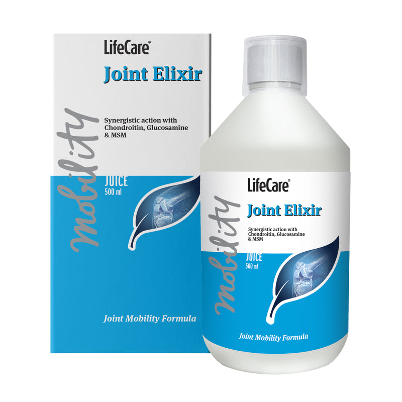 Joint Elixir, liquid dietary supplement for joints, synergistic action with chondroitin, glucosamine and MSM